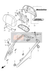 4621610G20YVB, Couvercle, Suzuki, 1